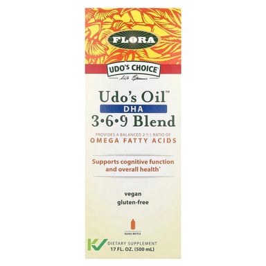 DHA Flora Udo's Choice, оттенок 6-9 Blend, 500 мл, масло