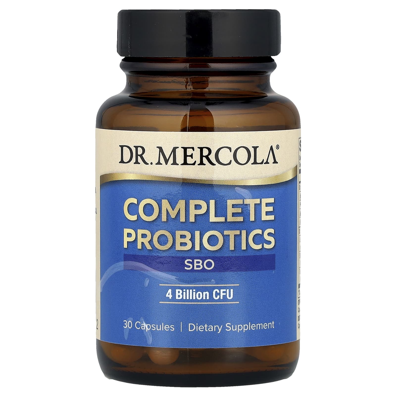 Пробиотик Dr. Mercola Complete SBO, 4 млрд КОЕ, 30 капсул