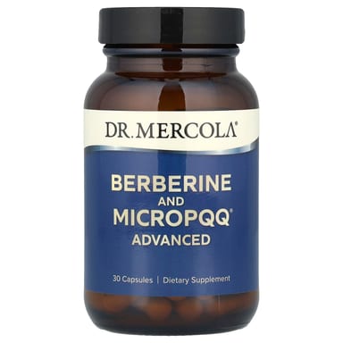 Берберин Dr. Mercola and MicroPQQ® Advanced, 30 капсул