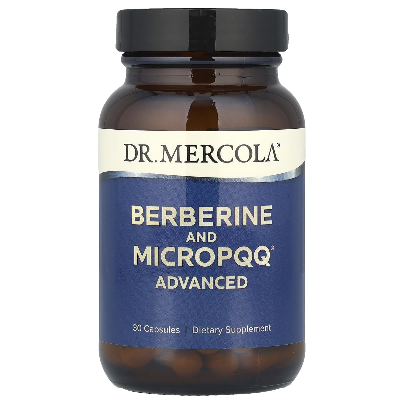 Берберин Dr. Mercola and MicroPQQ® Advanced, 30 капсул