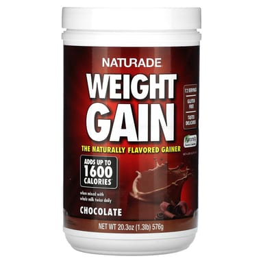 Шоколад Naturade Weight Gain, вкус Chocolate, 576 г, 1.