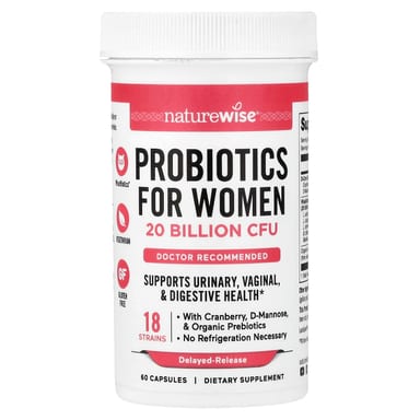 Пробиотик NatureWise For Women Delayed-Release, 60 капсул