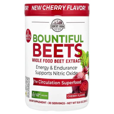 Экстракт свеклы Country Farms, 300 г (10.6 oz) вишня