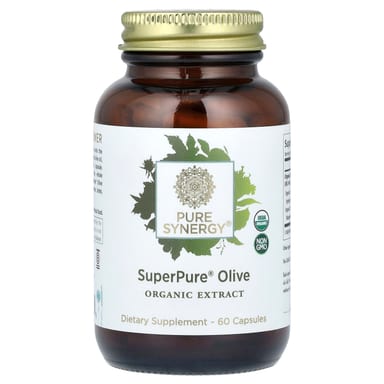 Экстракт оливы органический Pure Synergy, 60 капсул