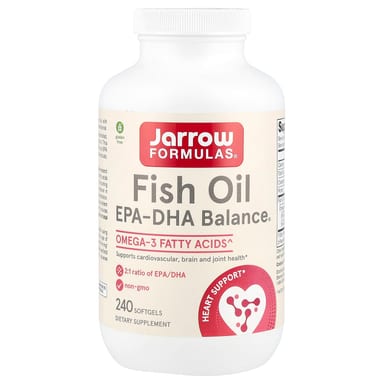 Рыбий жир Jarrow Formulas EPA-DHA Balance®, 1000 мг, 240 мягких капсул