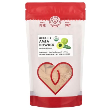 Амла Pure Indian Foods Powder, 227 г, порошок