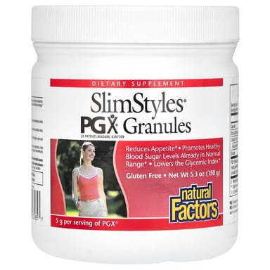 Гранулы Natural Factors, PGX, безвкусные, 150 г