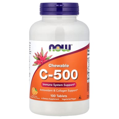 Витамин C NOW Foods, 500 мг, 100 таблеток
