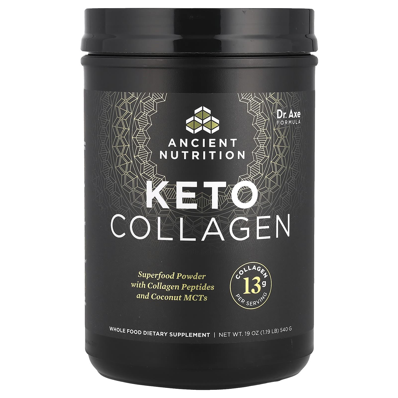 Коллаген Ancient Nutrition Keto, 540 г