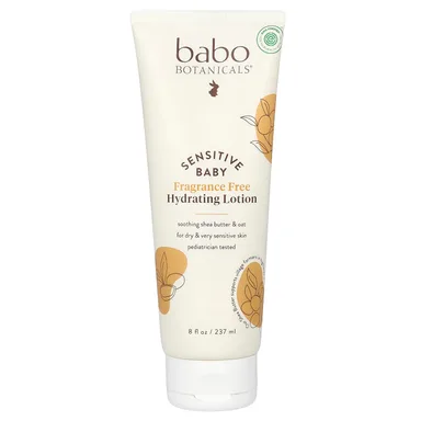 Фото товара: Детский лосьон Babo Botanicals Sensitive Baby Hydrating, 237 мл