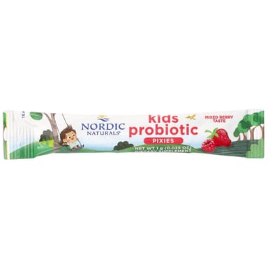 Детский пробиотик Nordic Naturals Pixies Mixed Berry, оттенок 30 Packets, для детей от 3 лет, 1 г, саше