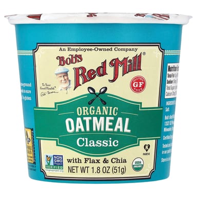 Овсянка Bob's Red Mill Organic Cup, оттенок Classic, 51 г