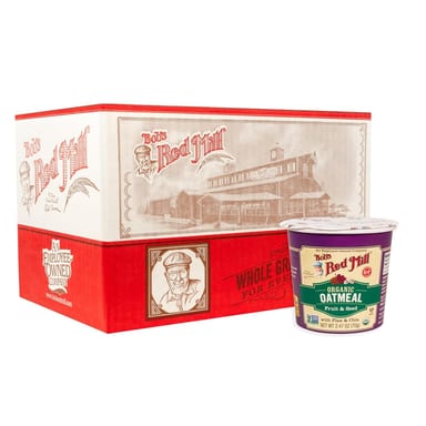 Овсянка Bob's Red Mill Organic With Flax & Chia. Fruit & Seed, оттенок 12 Cups, 70 г