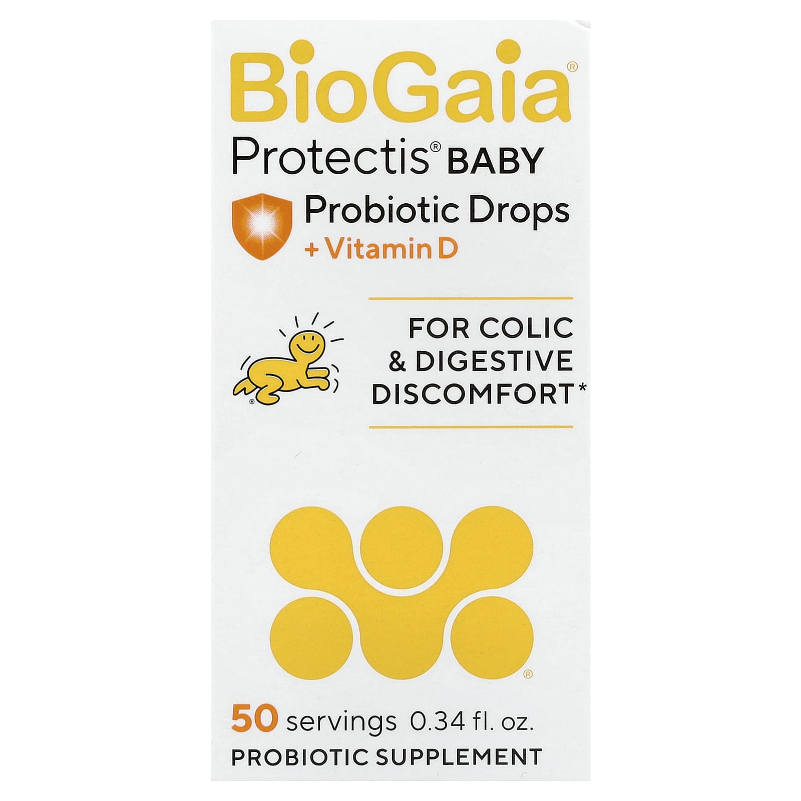 Детский пробиотик BioGaia Protectis® Drops with Vitamin D, 10 мл, капли — фото 2