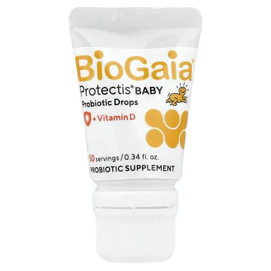 Фото товара: Детский пробиотик BioGaia Protectis® Drops with Vitamin D, 10 мл, капли