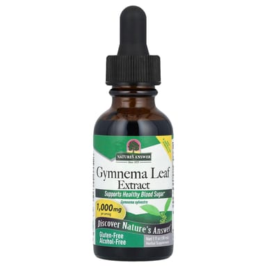 Джимнема Nature's Answer Leaf Extract, 1000 мг, 30 мл
