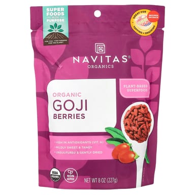 Ягоды годжи Navitas Organics Organic, 227 г