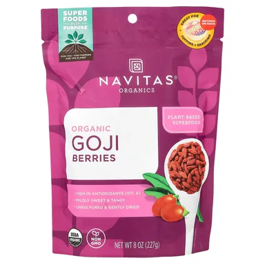 Фото товара: Ягоды годжи Navitas Organics Organic, 227 г