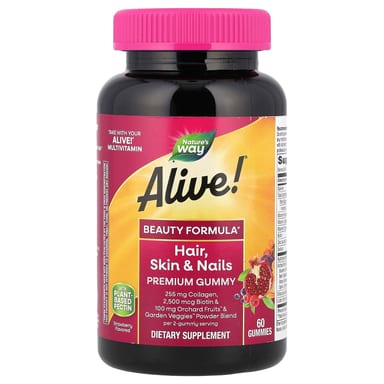 Жевательные конфеты Nature's Way, 60 жевательных клубничных конфет
