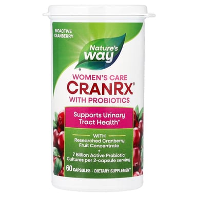 Пробиотик Nature's Way CranRx® Women's Care, 60 капсул