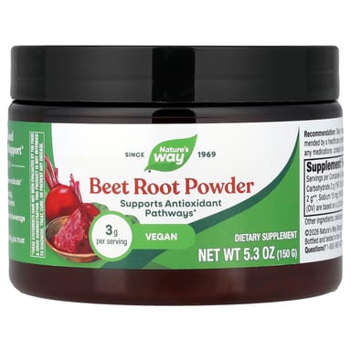 Корень свёклы Nature's Way Powder, 150 г, порошок