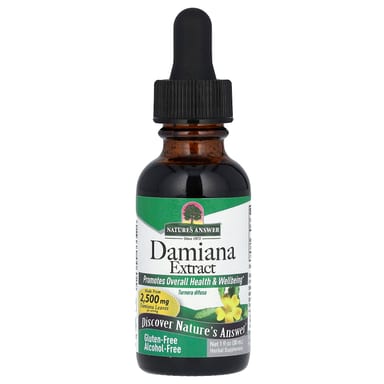 Экстракт Дамианы Nature's Answer, 2500 мг, 30 мл
