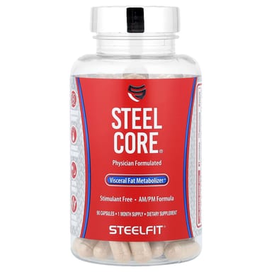 Метаболизатор висцерального жира Steel Core®, 90 капсул