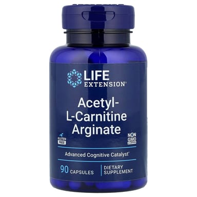 Ацетил-L-карнитин Life Extension Acetyl-L-Carnitine Arginate, 90 капсул
