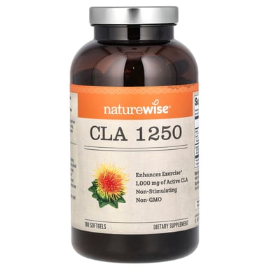 CLA NatureWise 1250, 180 мягких капсул