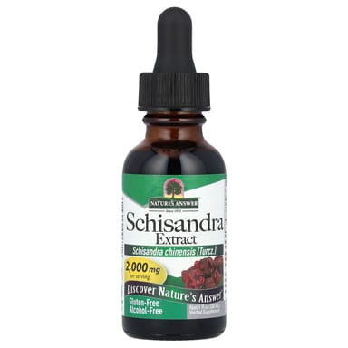 Лимонник (Schisandra) Nature's Answer, 2000 мг, 30 мл