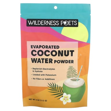 Порошок Wilderness Poets Evaporated, вкус Coconut Water Powder, 113 г