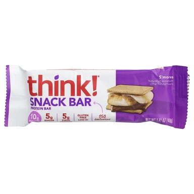 Протеиновый батончик Think ! Snack S'mores, 40 г, 10 шт.