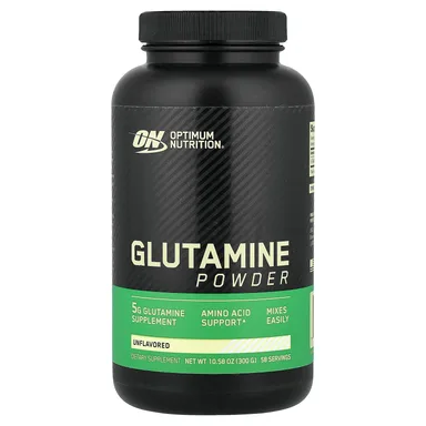 Фото товара: Порошок Optimum Nutrition Glutamine, без вкуса, 300 г