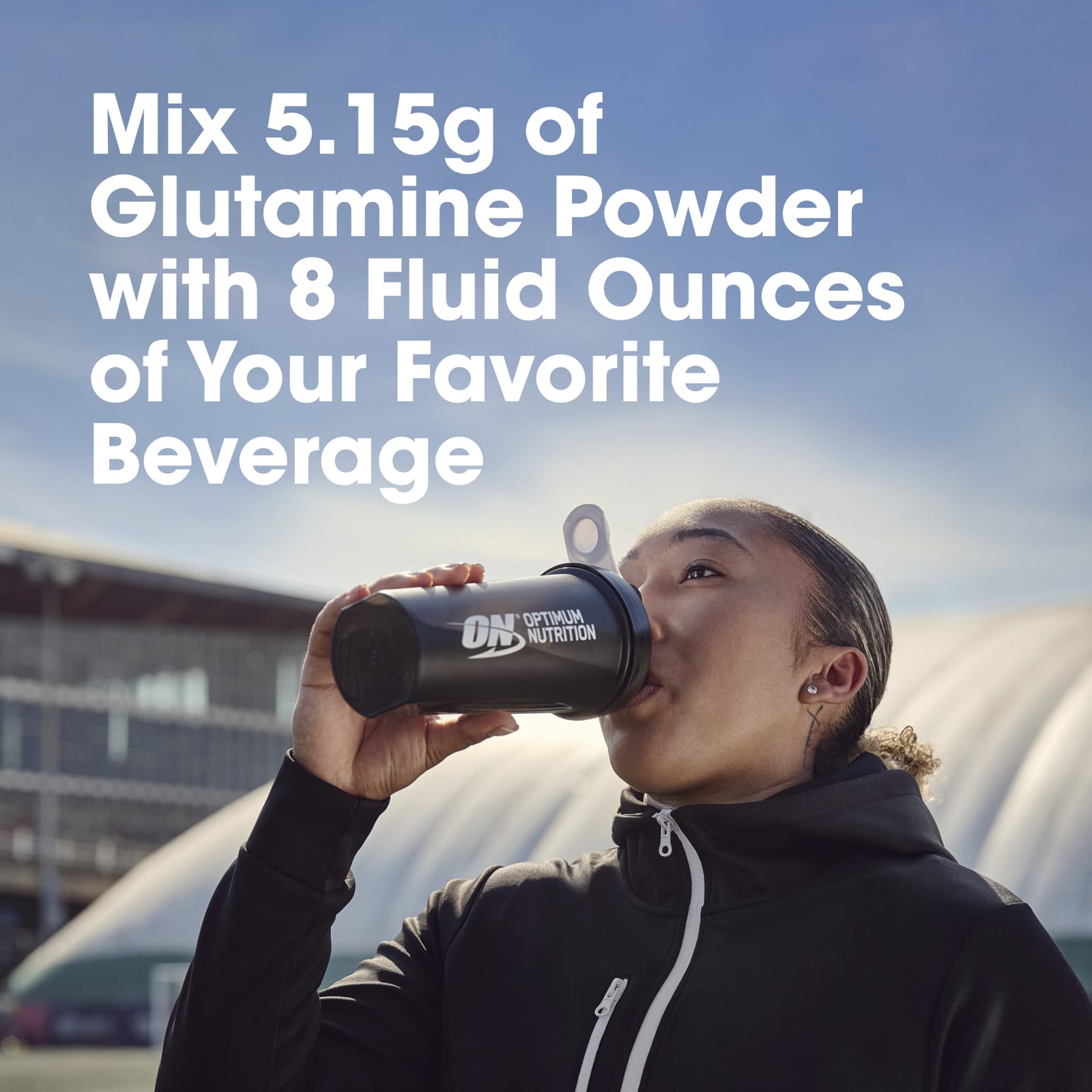 Порошок Optimum Nutrition Glutamine, без вкуса, 300 г — фото 4