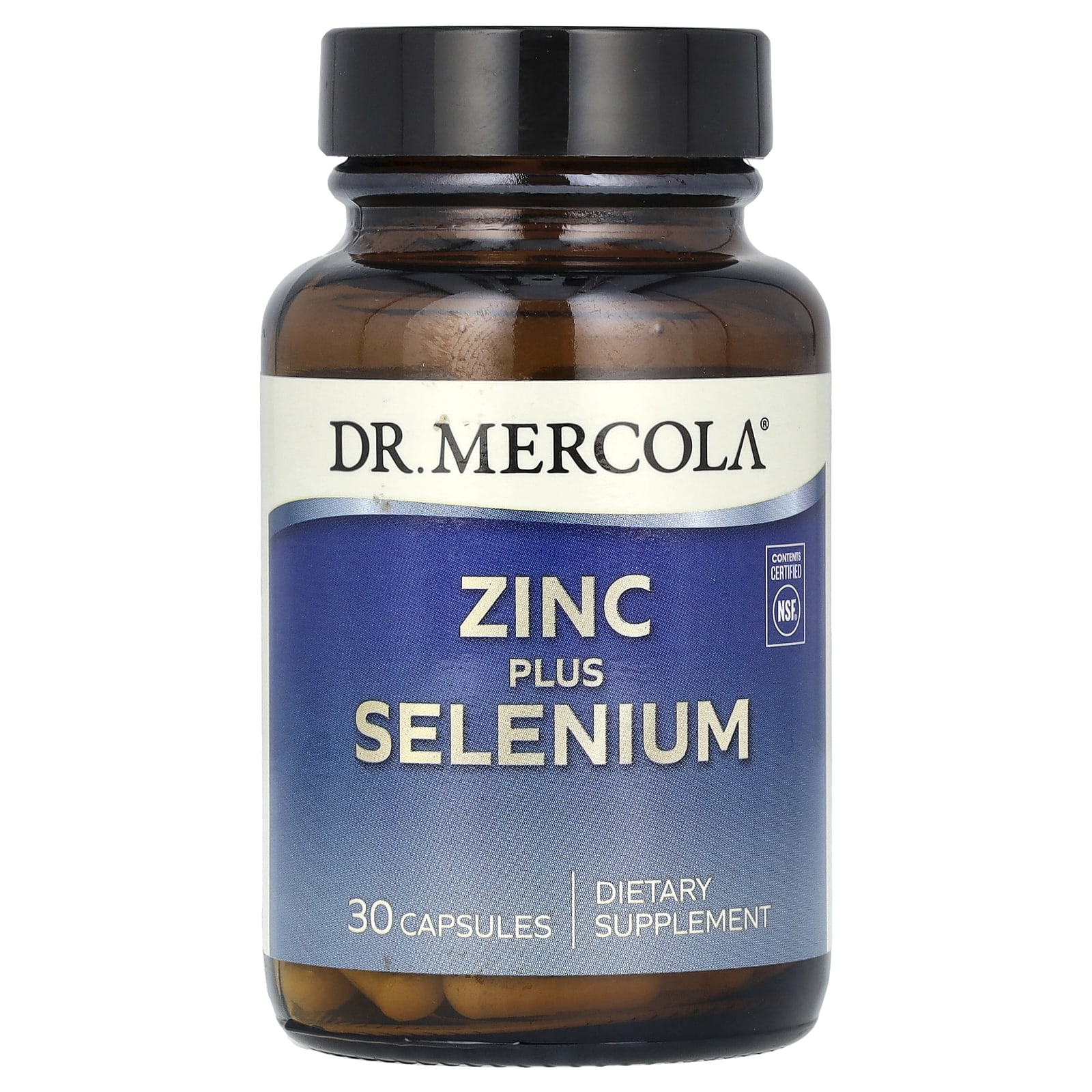 Селен Dr. Mercola Zinc Plus, 30 капсул