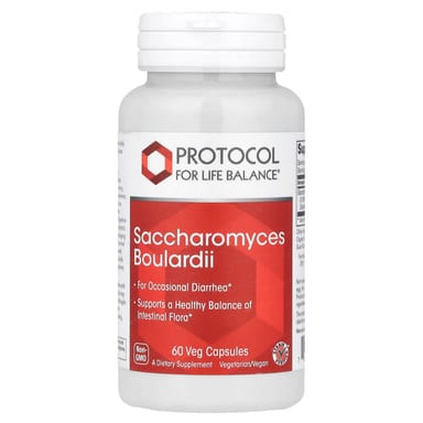Saccharomyces Boulardii MOS Protocol for Life Balance, 500 мг, 60 растительных капсул