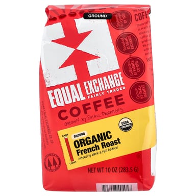 Кофе Equal Exchange Organic French Roast, оттенок Ground, 283.5 г