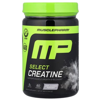 Креатин MusclePharm Select, без вкуса, 300 г