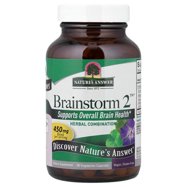 Комбинация трав Nature's Answer, 90 вегетарианских капсул