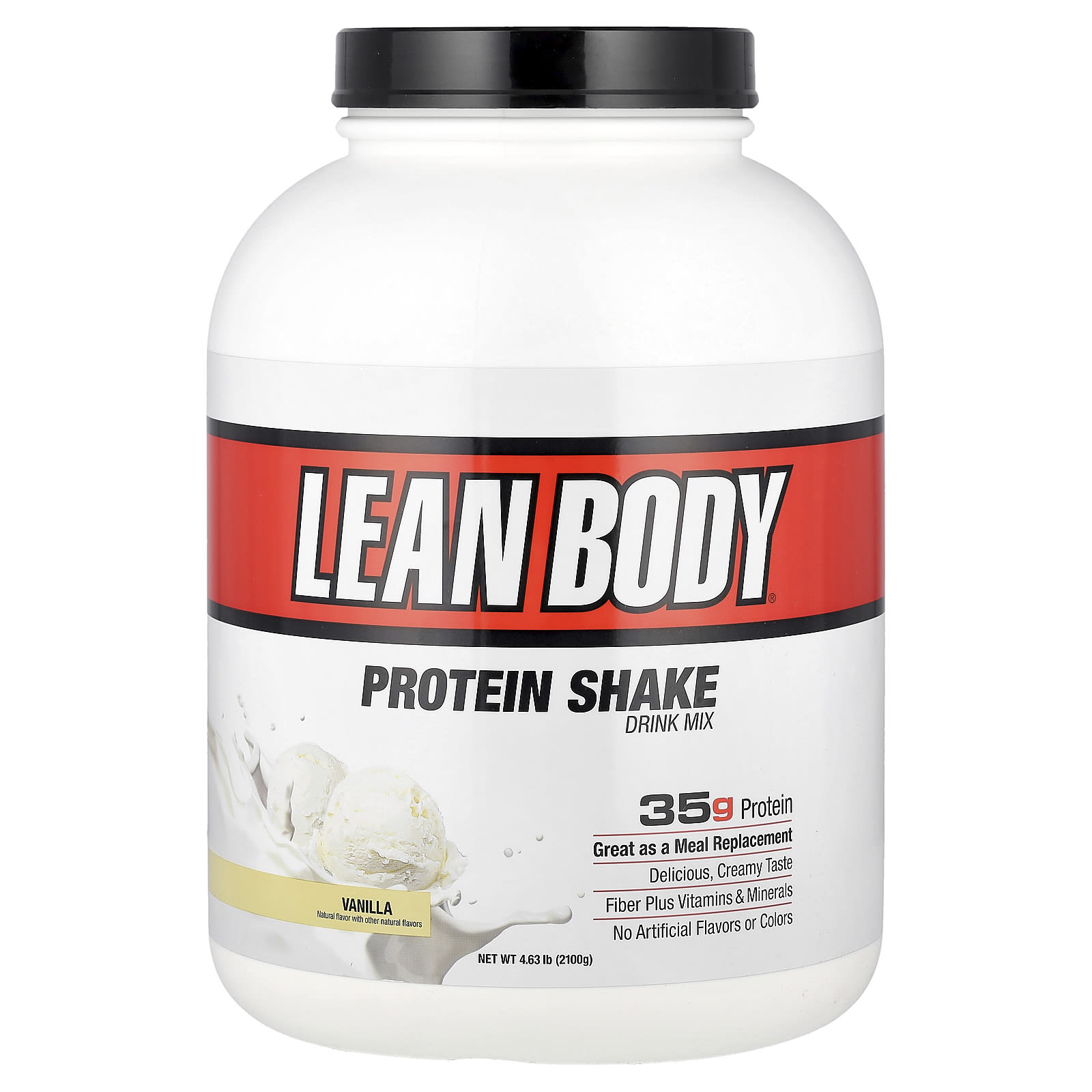 Протеин Labrada Nutrition Lean Body Shake Drink Mix, вкус Vanilla, 100 г, смесь для напитка