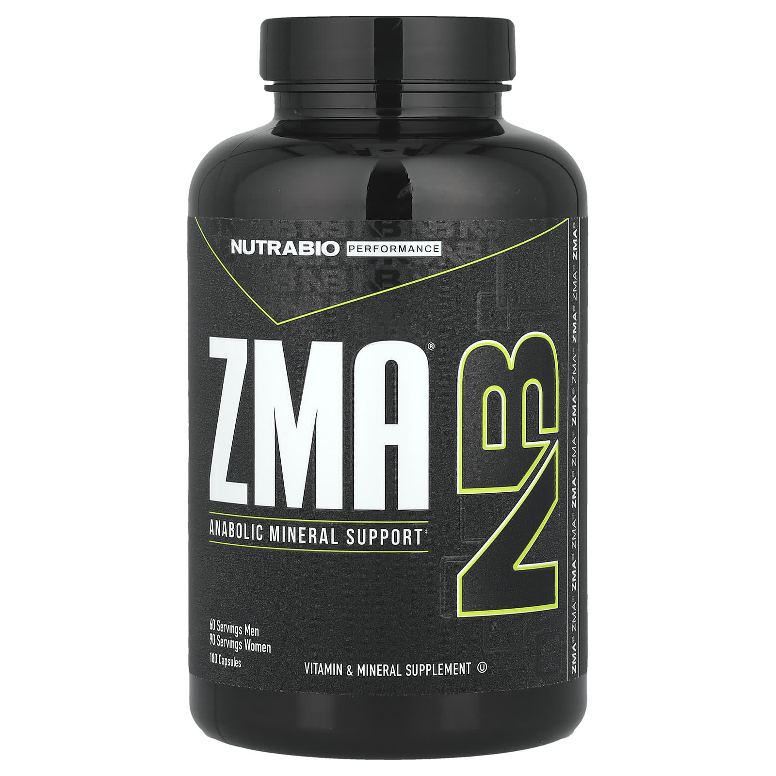 ZMA NutraBio ZMA®, 180 капсул — фото 2