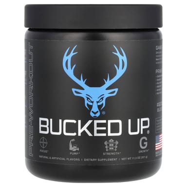 Предтренировочный комплекс Bucked Up Blue Raz, 321 г
