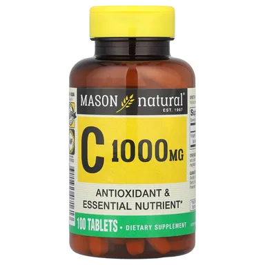 Фото товара: Витамин C Mason Natural, 1000 мг, 100 таблеток
