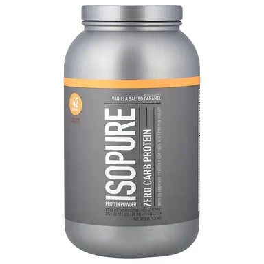 Фото товара: Протеиновый порошок Isopure Zero Carb, Vanilla Salted Caramel, 1.36 кг