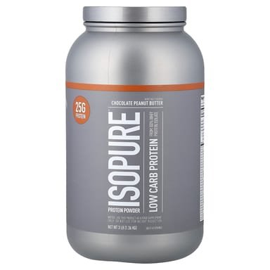 Протеиновый порошок Isopure Low Carb, вкус Chocolate Peanut Butter, 1.36 кг