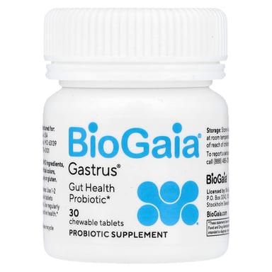 Пробиотик BioGaia Gastrus® Chewables, 30 жевательных таблеток