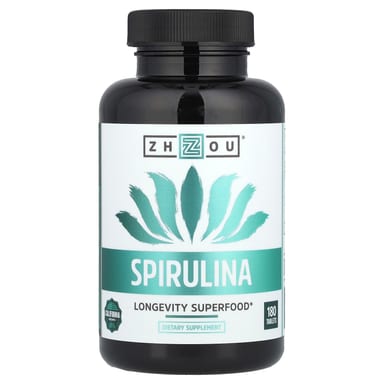 Спирулина Zhou Nutrition, 180 таблеток