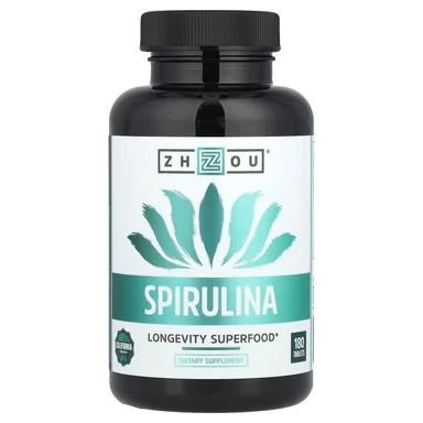 Фото товара: Спирулина Zhou Nutrition, 180 таблеток