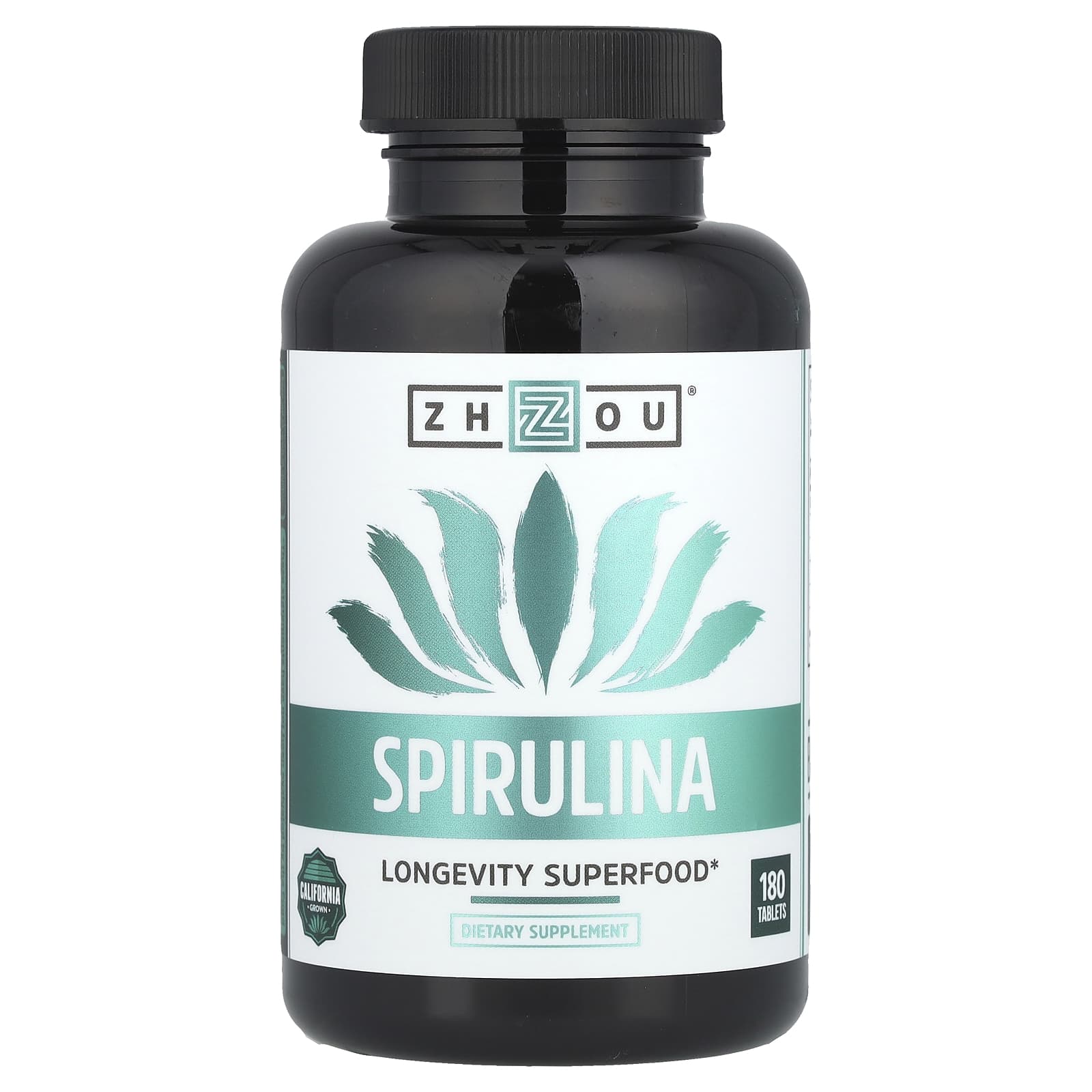 Спирулина Zhou Nutrition, 180 таблеток