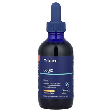 Коэнзим Q10 Trace Liquid, вкус Tangerine, 118 мл, жидкая форма
